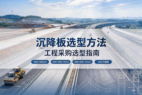 玉山沉降板选择方法