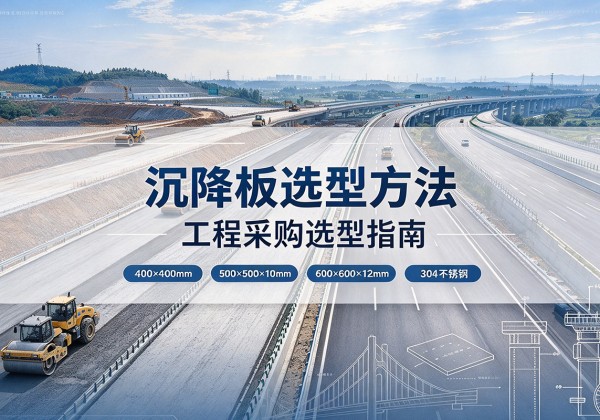玉山沉降板选择方法