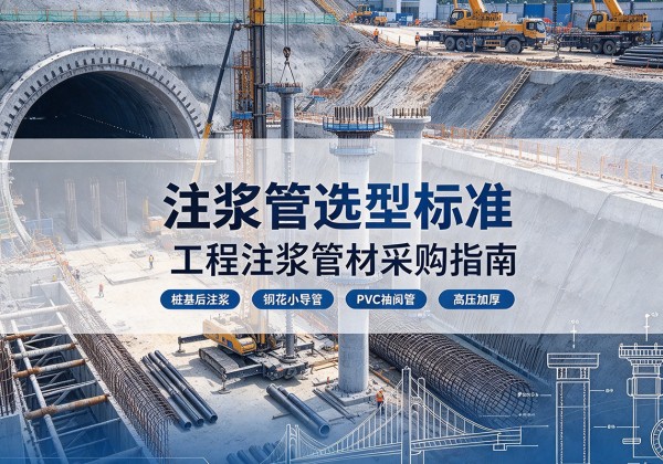 玉山注浆管选型标准